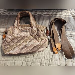 Mz wallace micro sutton blush camo bag tote